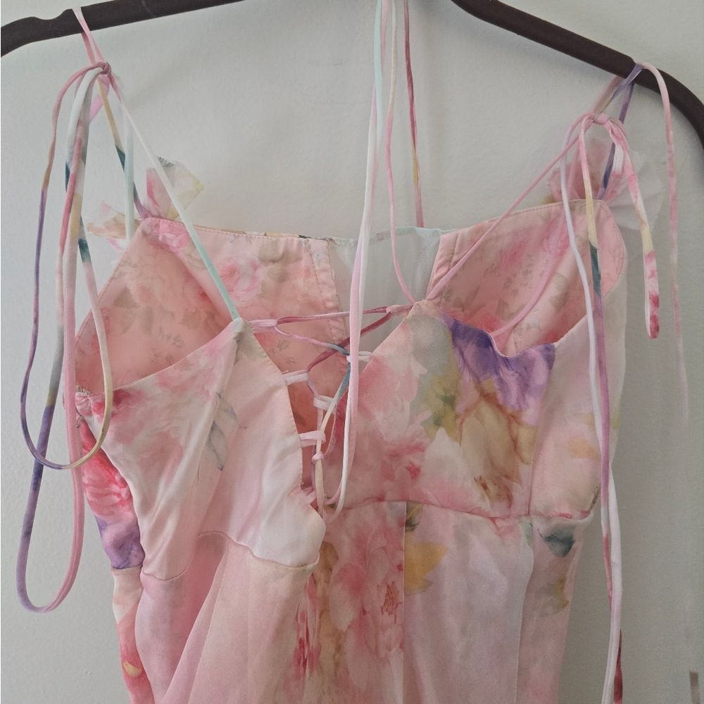 For Love And Lemons Lisa Floral Maxi Dress NWOT - Picture 8 of 11